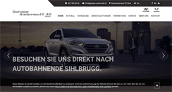 Desktop Screenshot of garage-andermatt.ch